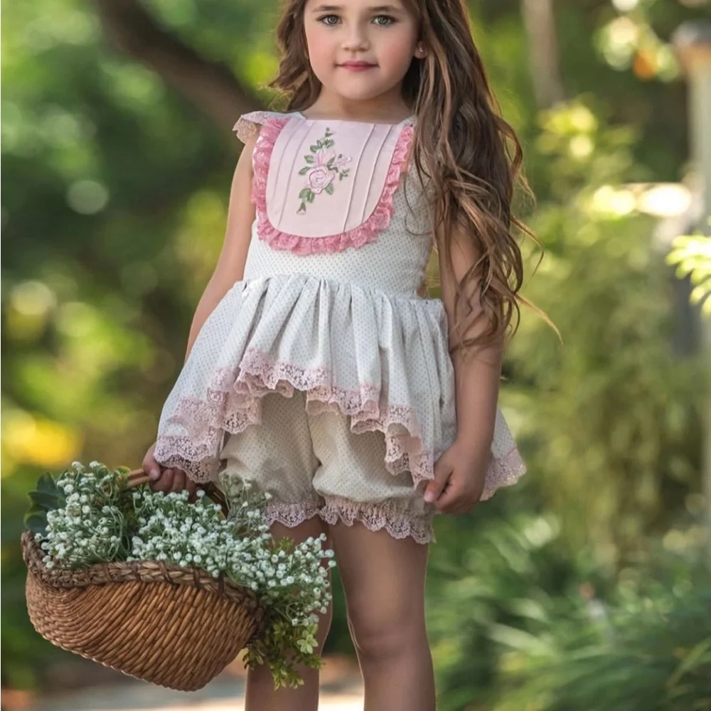 Dollcake Summer Romance Romper Size 8Y - Picture 2 of 2